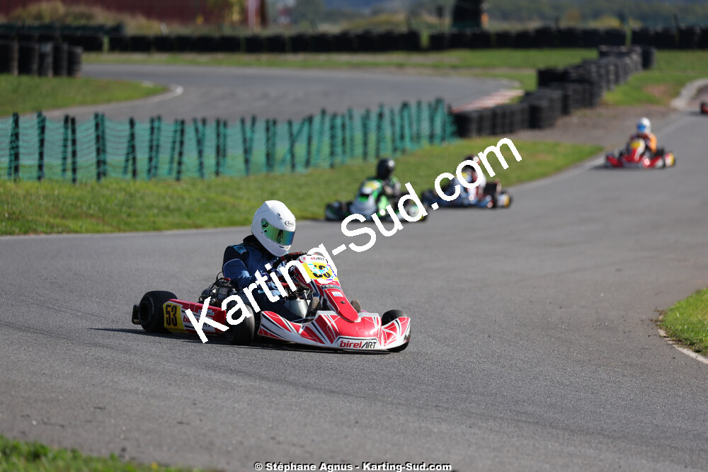 20/10/2024 : 3ème manche du Challenge Jean-Claude Sanchez à Belmont sur Rance (Photos Stéphane Agnus) 2024 — karting