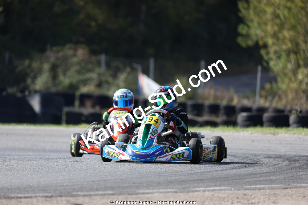 20/10/2024 : 3ème manche du Challenge Jean-Claude Sanchez à Belmont sur Rance (Photos Stéphane Agnus) 2024 — karting