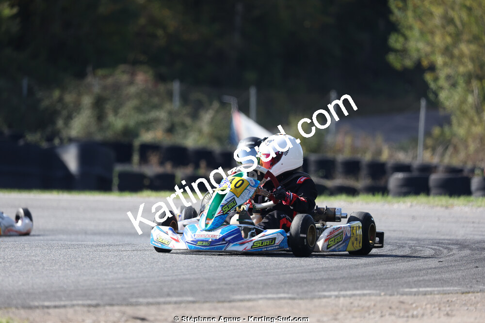 20/10/2024 : 3ème manche du Challenge Jean-Claude Sanchez à Belmont sur Rance (Photos Stéphane Agnus) 2024 — karting