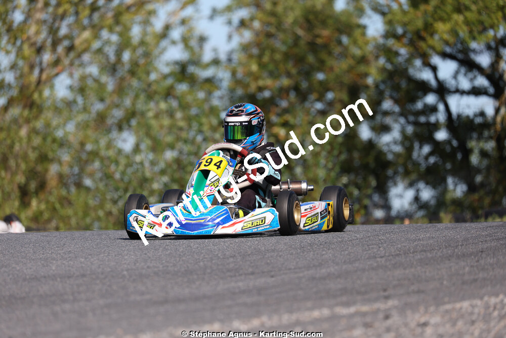 20/10/2024 : 3ème manche du Challenge Jean-Claude Sanchez à Belmont sur Rance (Photos Stéphane Agnus) 2024 — karting