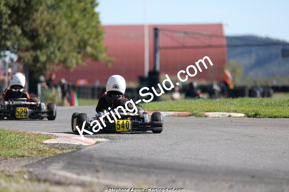 20/10/2024 : 3ème manche du Challenge Jean-Claude Sanchez à Belmont sur Rance (Photos Stéphane Agnus) 2024 — karting