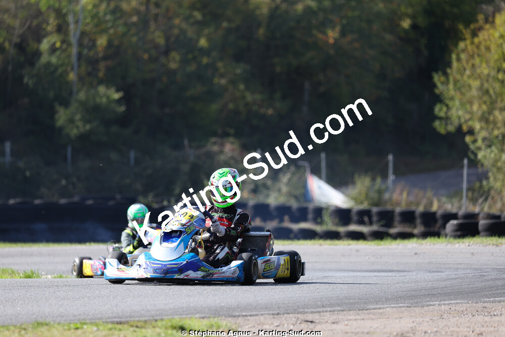 20/10/2024 : 3ème manche du Challenge Jean-Claude Sanchez à Belmont sur Rance (Photos Stéphane Agnus) 2024 — karting