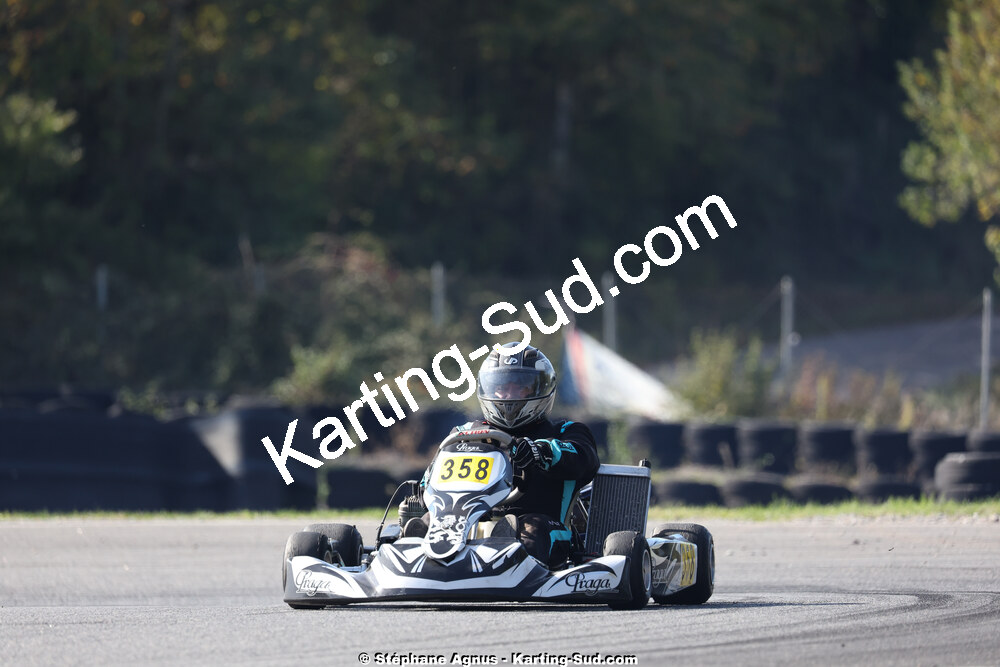 20/10/2024 : 3ème manche du Challenge Jean-Claude Sanchez à Belmont sur Rance (Photos Stéphane Agnus) 2024 — karting