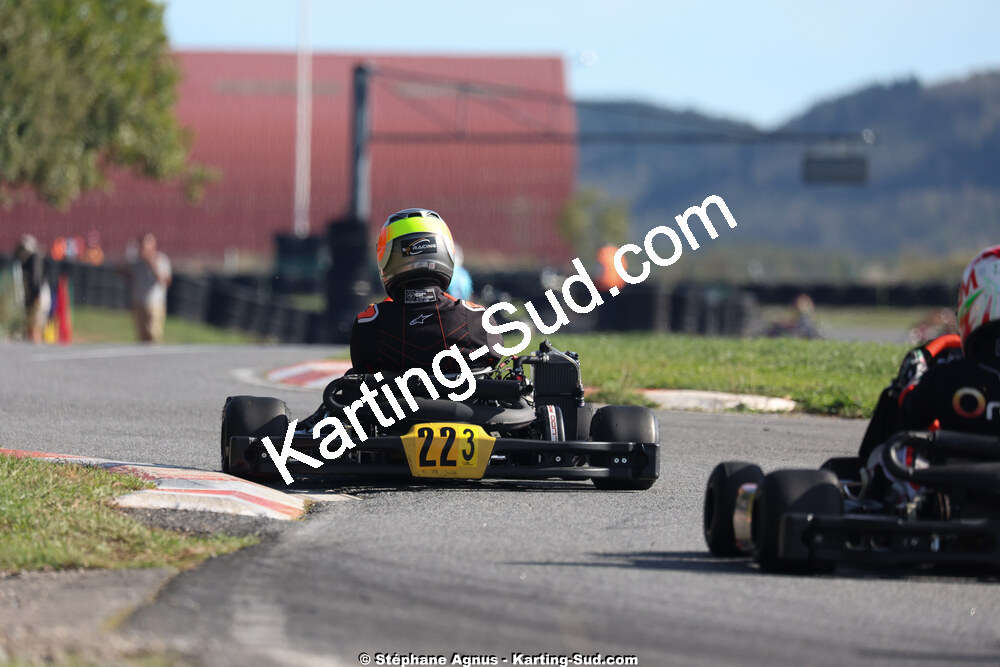 20/10/2024 : 3ème manche du Challenge Jean-Claude Sanchez à Belmont sur Rance (Photos Stéphane Agnus) 2024 — karting