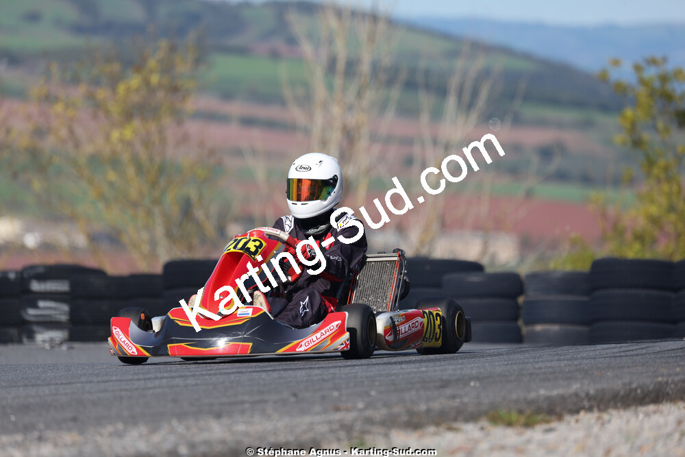 20/10/2024 : 3ème manche du Challenge Jean-Claude Sanchez à Belmont sur Rance (Photos Stéphane Agnus) 2024 — karting