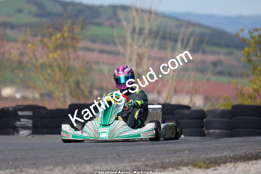 20/10/2024 : 3ème manche du Challenge Jean-Claude Sanchez à Belmont sur Rance (Photos Stéphane Agnus) 2024 — karting