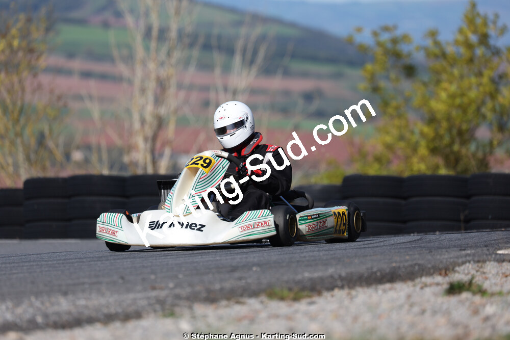 20/10/2024 : 3ème manche du Challenge Jean-Claude Sanchez à Belmont sur Rance (Photos Stéphane Agnus) 2024 — karting