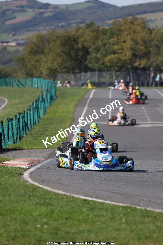 20/10/2024 : 3ème manche du Challenge Jean-Claude Sanchez à Belmont sur Rance (Photos Stéphane Agnus) 2024 — karting