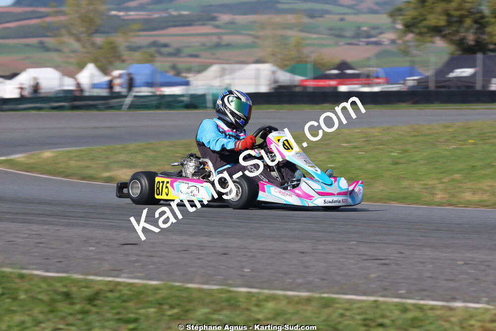 20/10/2024 : 3ème manche du Challenge Jean-Claude Sanchez à Belmont sur Rance (Photos Stéphane Agnus) 2024 — karting