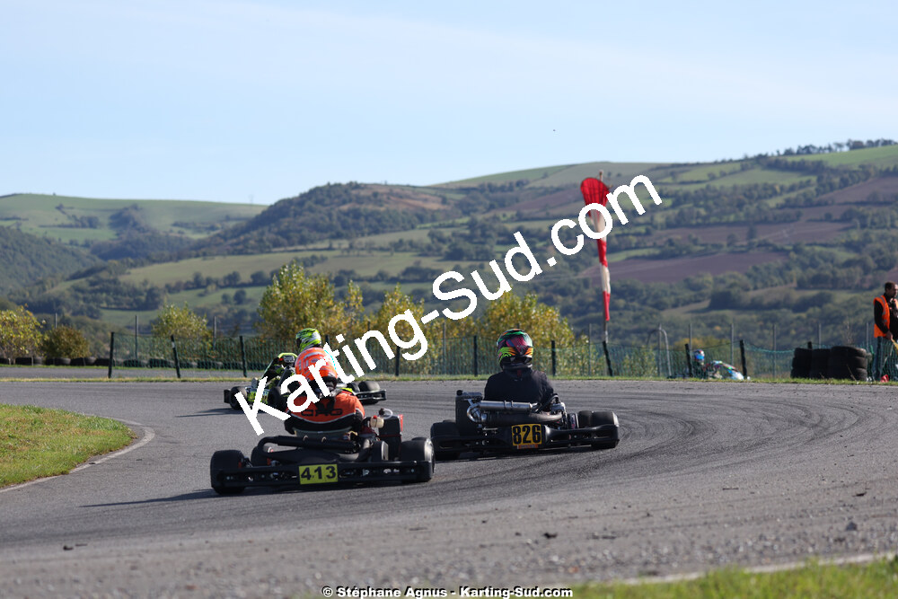 20/10/2024 : 3ème manche du Challenge Jean-Claude Sanchez à Belmont sur Rance (Photos Stéphane Agnus) 2024 — karting