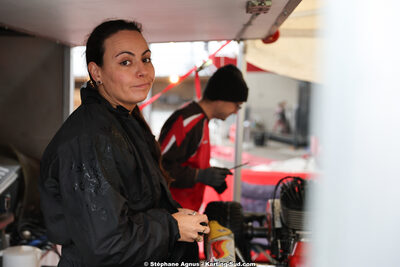 Leslie MARIE — 26 & 27/10/2024 : Trophée Jules Bianchi au circuit d’Aigues-Vives (Photos Stéphane Agnus) 2024 — karting