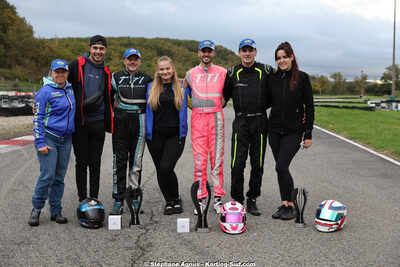 Patricia PETITJEAN, Vincent SIMON — 26 & 27/10/2024 : Trophée Jules Bianchi au circuit d’Aigues-Vives (Photos Stéphane Agnus) 2024 — karting