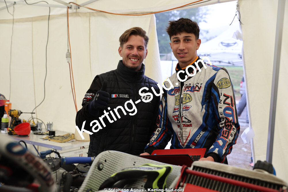 Yohan SOGUEL — 26 & 27/10/2024 : Trophée Jules Bianchi au circuit d’Aigues-Vives (Photos Stéphane Agnus) 2024 — karting