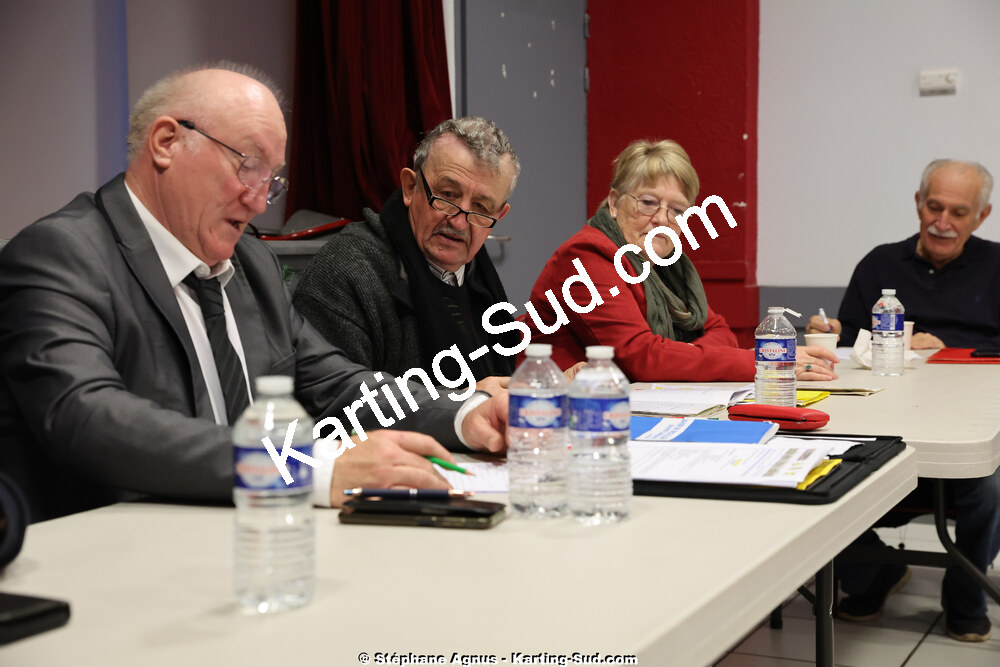Bernard BALDY, Franck MARINECHE — 08/12/2024 : Assemblée Générale de l’ASK Labastide-Murat (Photos Stéphane Agnus) 2024 — karting