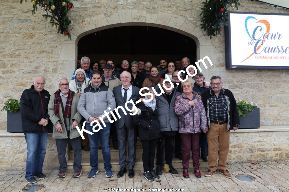 Bernard BALDY, Franck MARINECHE — 08/12/2024 : Assemblée Générale de l’ASK Labastide-Murat (Photos Stéphane Agnus) 2024 — karting