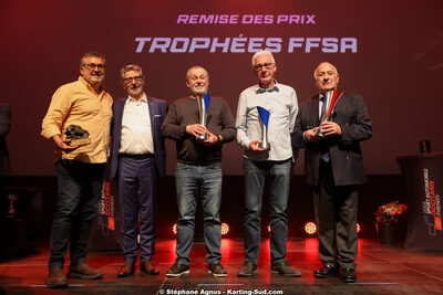 Michel VERGNES, René PASCOUAU — 19/01/2025 : Remise des Trophées de la Ligue du Sport Automobile Occitanie Pyrénées à Albi (photos Stéphane Agnus) 2025 — karting
