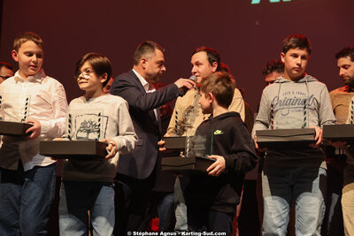 Julien SAINT-ARROMAN — 19/01/2025 : Remise des Trophées de la Ligue du Sport Automobile Occitanie Pyrénées à Albi (photos Stéphane Agnus) 2025 — karting