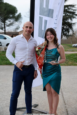 Laurena PEREIRA — 19/01/2025 : Remise des Trophées de la Ligue du Sport Automobile Occitanie Pyrénées à Albi (photos Stéphane Agnus) 2025 — karting