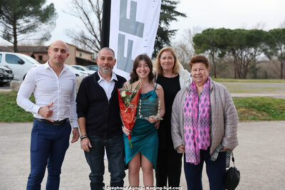 Laurena PEREIRA — 19/01/2025 : Remise des Trophées de la Ligue du Sport Automobile Occitanie Pyrénées à Albi (photos Stéphane Agnus) 2025 — karting