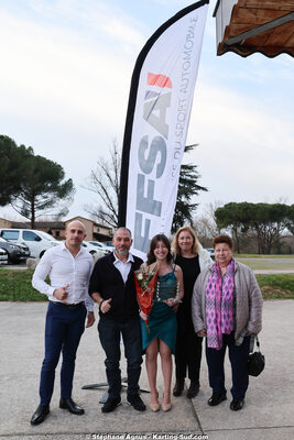 Laurena PEREIRA — 19/01/2025 : Remise des Trophées de la Ligue du Sport Automobile Occitanie Pyrénées à Albi (photos Stéphane Agnus) 2025 — karting