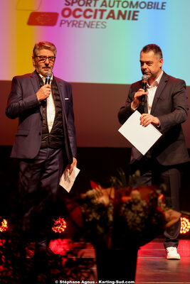 Michel VERGNES — 19/01/2025 : Remise des Trophées de la Ligue du Sport Automobile Occitanie Pyrénées à Albi (photos Stéphane Agnus) 2025 — karting