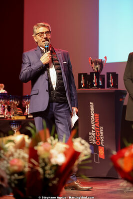 Michel VERGNES — 19/01/2025 : Remise des Trophées de la Ligue du Sport Automobile Occitanie Pyrénées à Albi (photos Stéphane Agnus) 2025 — karting