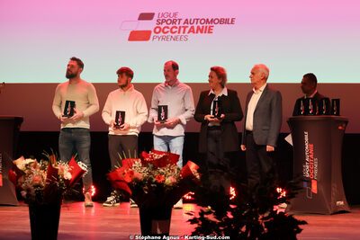 Stéphanie Guiraud-Chaumeil — 19/01/2025 : Remise des Trophées de la Ligue du Sport Automobile Occitanie Pyrénées à Albi (photos Stéphane Agnus) 2025 — karting