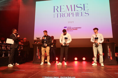 19/01/2025 : Remise des Trophées de la Ligue du Sport Automobile Occitanie Pyrénées à Albi (photos Stéphane Agnus) 2025 — karting