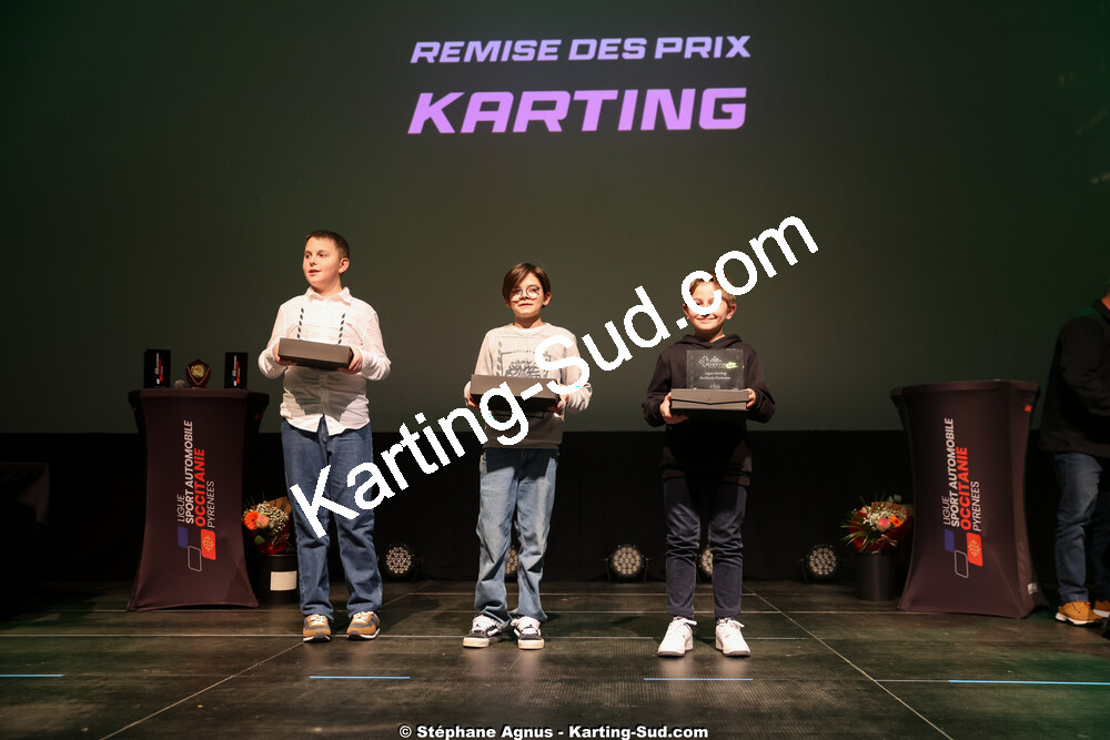19/01/2025 : Remise des Trophées de la Ligue du Sport Automobile Occitanie Pyrénées à Albi (photos Stéphane Agnus) 2025 — karting