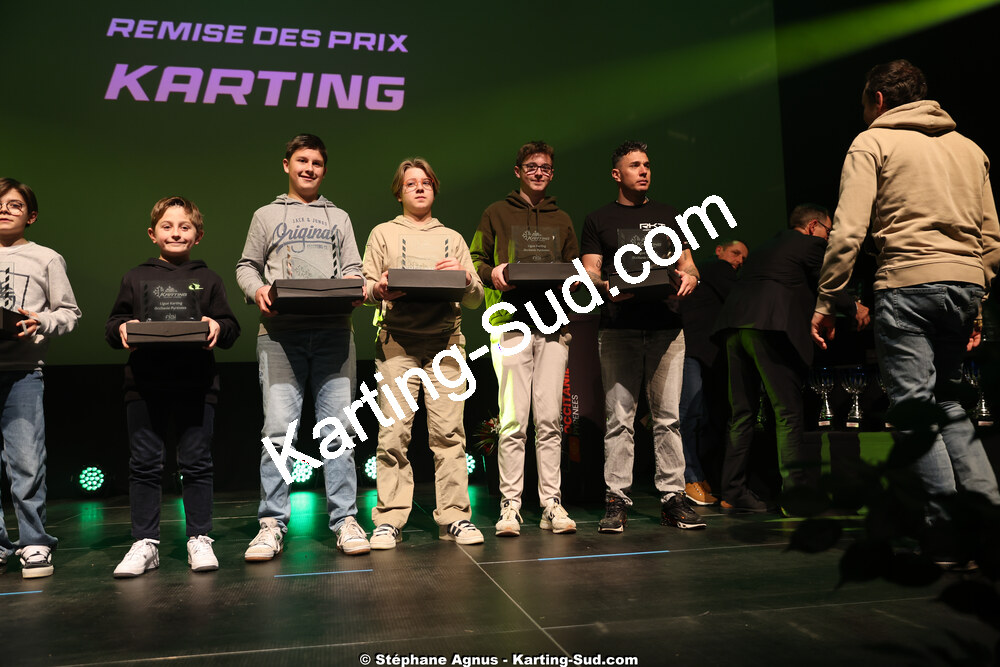 Andy DIAZ, Gabriel RINAUDO — 19/01/2025 : Remise des Trophées de la Ligue du Sport Automobile Occitanie Pyrénées à Albi (photos Stéphane Agnus) 2025 — karting