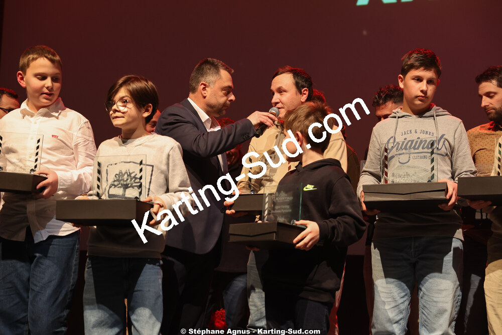 Julien SAINT-ARROMAN — 19/01/2025 : Remise des Trophées de la Ligue du Sport Automobile Occitanie Pyrénées à Albi (photos Stéphane Agnus) 2025 — karting