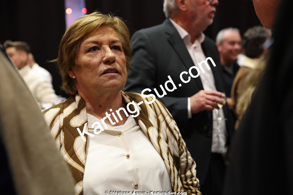 Marie France ESTENAVE — 19/01/2025 : Remise des Trophées de la Ligue du Sport Automobile Occitanie Pyrénées à Albi (photos Stéphane Agnus) 2025 — karting
