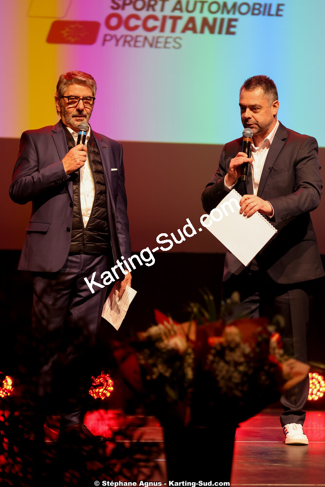 Michel VERGNES — 19/01/2025 : Remise des Trophées de la Ligue du Sport Automobile Occitanie Pyrénées à Albi (photos Stéphane Agnus) 2025 — karting