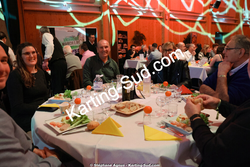 19/01/2025 : Remise des Trophées de la Ligue du Sport Automobile Occitanie Pyrénées à Albi (photos Stéphane Agnus) 2025 — karting