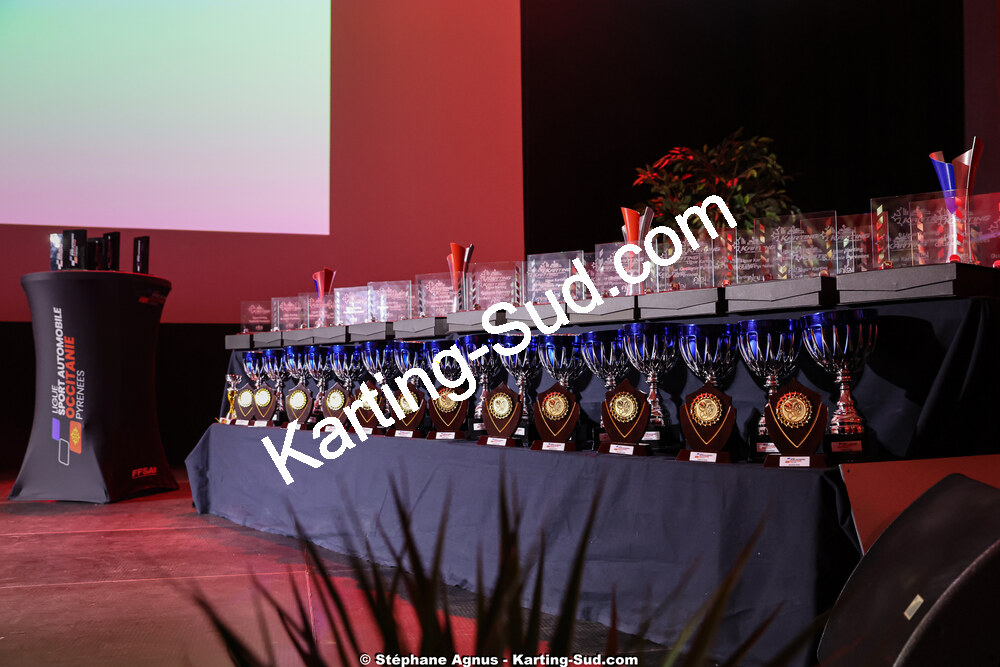 19/01/2025 : Remise des Trophées de la Ligue du Sport Automobile Occitanie Pyrénées à Albi (photos Stéphane Agnus) 2025 — karting