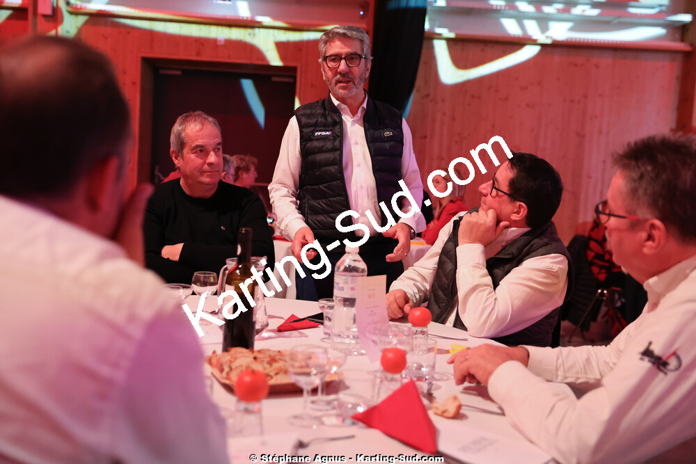 Michel VERGNES — 19/01/2025 : Remise des Trophées de la Ligue du Sport Automobile Occitanie Pyrénées à Albi (photos Stéphane Agnus) 2025 — karting