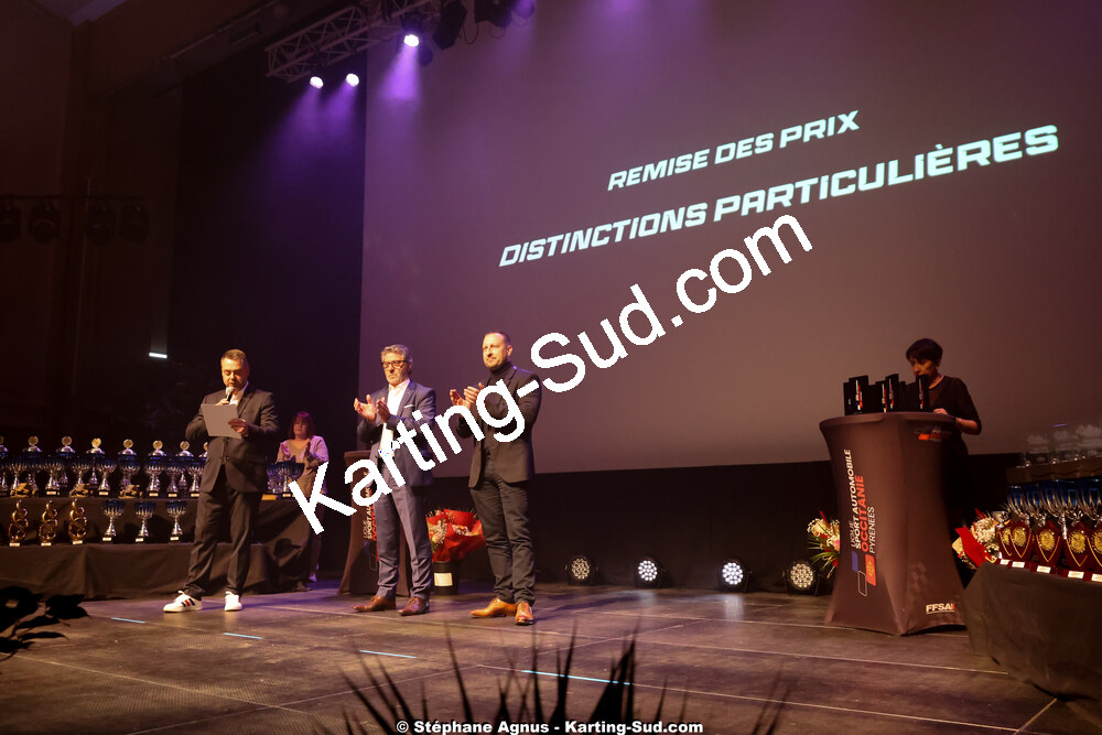 19/01/2025 : Remise des Trophées de la Ligue du Sport Automobile Occitanie Pyrénées à Albi (photos Stéphane Agnus) 2025 — karting