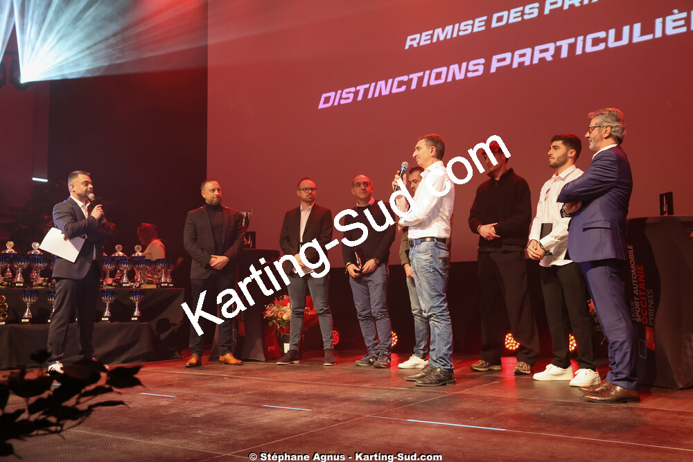 19/01/2025 : Remise des Trophées de la Ligue du Sport Automobile Occitanie Pyrénées à Albi (photos Stéphane Agnus) 2025 — karting
