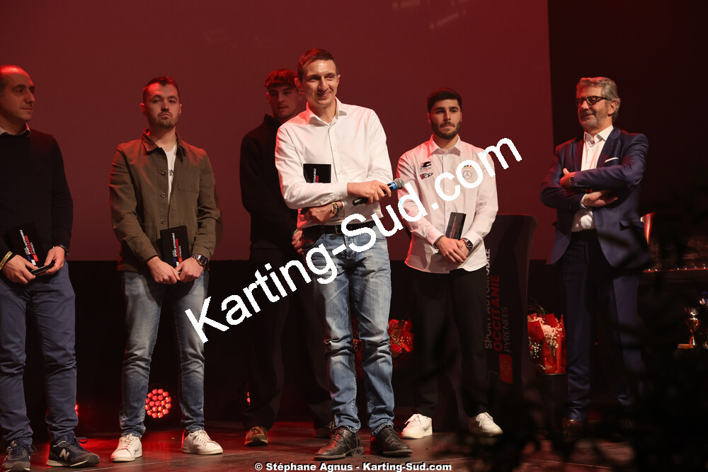Michel VERGNES — 19/01/2025 : Remise des Trophées de la Ligue du Sport Automobile Occitanie Pyrénées à Albi (photos Stéphane Agnus) 2025 — karting