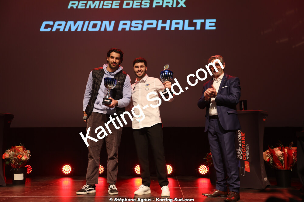 Michel VERGNES — 19/01/2025 : Remise des Trophées de la Ligue du Sport Automobile Occitanie Pyrénées à Albi (photos Stéphane Agnus) 2025 — karting