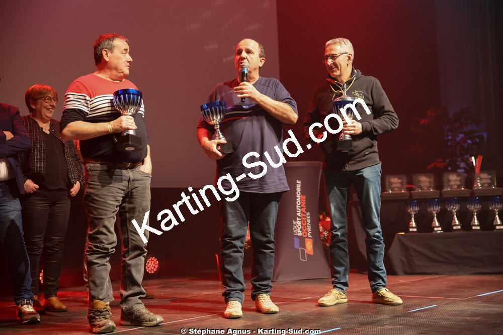 19/01/2025 : Remise des Trophées de la Ligue du Sport Automobile Occitanie Pyrénées à Albi (photos Stéphane Agnus) 2025 — karting