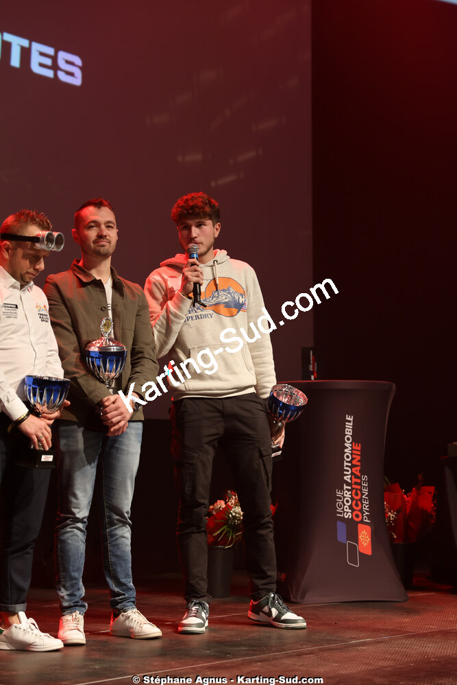 19/01/2025 : Remise des Trophées de la Ligue du Sport Automobile Occitanie Pyrénées à Albi (photos Stéphane Agnus) 2025 — karting