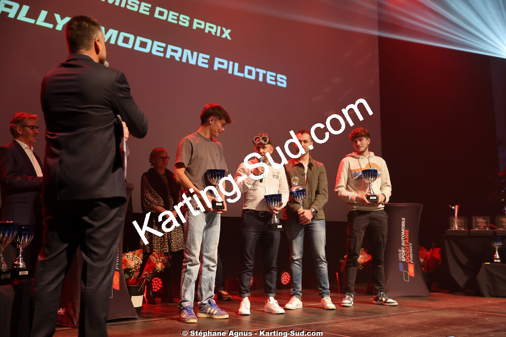 19/01/2025 : Remise des Trophées de la Ligue du Sport Automobile Occitanie Pyrénées à Albi (photos Stéphane Agnus) 2025 — karting
