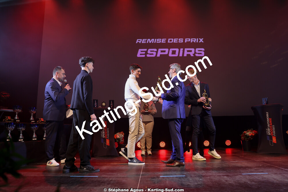 19/01/2025 : Remise des Trophées de la Ligue du Sport Automobile Occitanie Pyrénées à Albi (photos Stéphane Agnus) 2025 — karting
