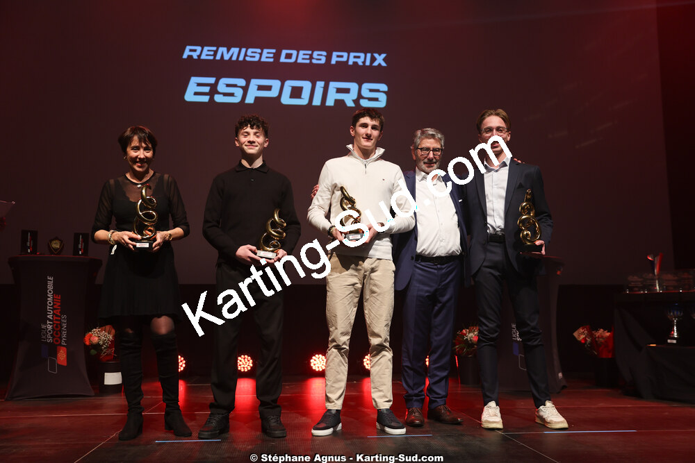 19/01/2025 : Remise des Trophées de la Ligue du Sport Automobile Occitanie Pyrénées à Albi (photos Stéphane Agnus) 2025 — karting