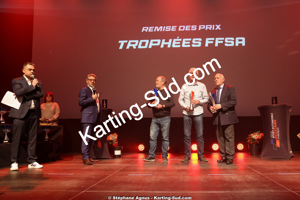 19/01/2025 : Remise des Trophées de la Ligue du Sport Automobile Occitanie Pyrénées à Albi (photos Stéphane Agnus) 2025 — karting