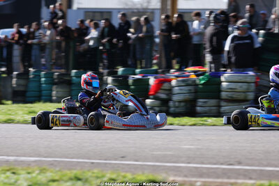 1 & 2/03/2025 : 1ère manche du Championnat du Sud au Pôle Mécanique Karting d’Alès (photos Stéphane Agnus) 2025 — karting