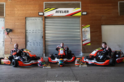1 & 2/03/2025 : 1ère manche du Championnat du Sud au Pôle Mécanique Karting d’Alès (photos Stéphane Agnus) 2025 — karting