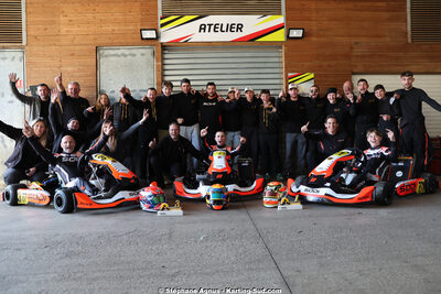 1 & 2/03/2025 : 1ère manche du Championnat du Sud au Pôle Mécanique Karting d’Alès (photos Stéphane Agnus) 2025 — karting