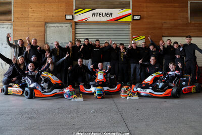 1 & 2/03/2025 : 1ère manche du Championnat du Sud au Pôle Mécanique Karting d’Alès (photos Stéphane Agnus) 2025 — karting